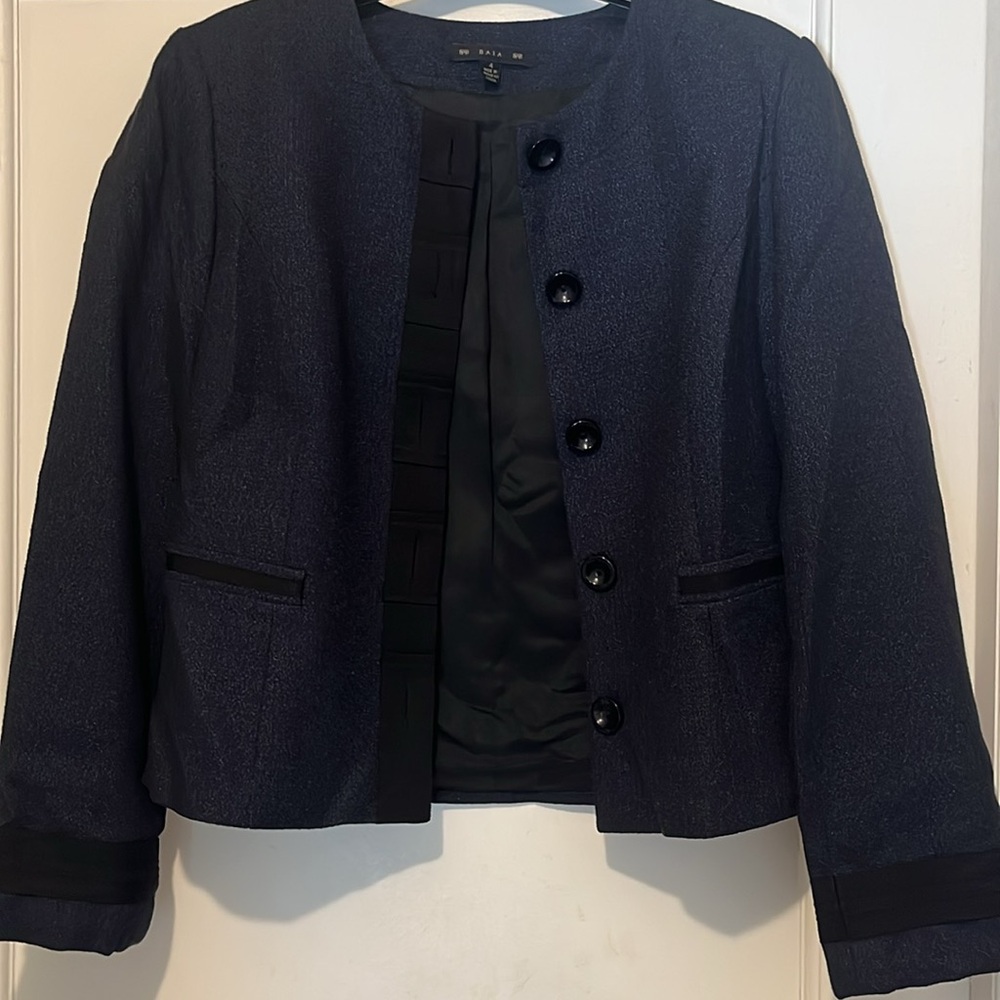 Baia - size 4 Elegant Navy Women's Jacket